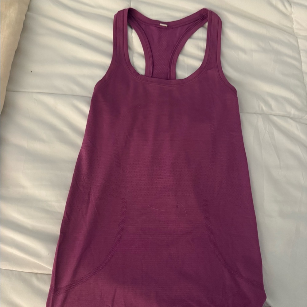 Lululemon Athletica Magenta Racerback Tank Top